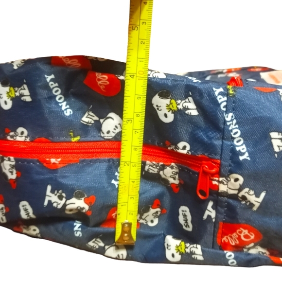 2015 Peanuts Snoopy Design Blue Bella Hearts Youth Ultra Light Backpack - Picture 14 of 14